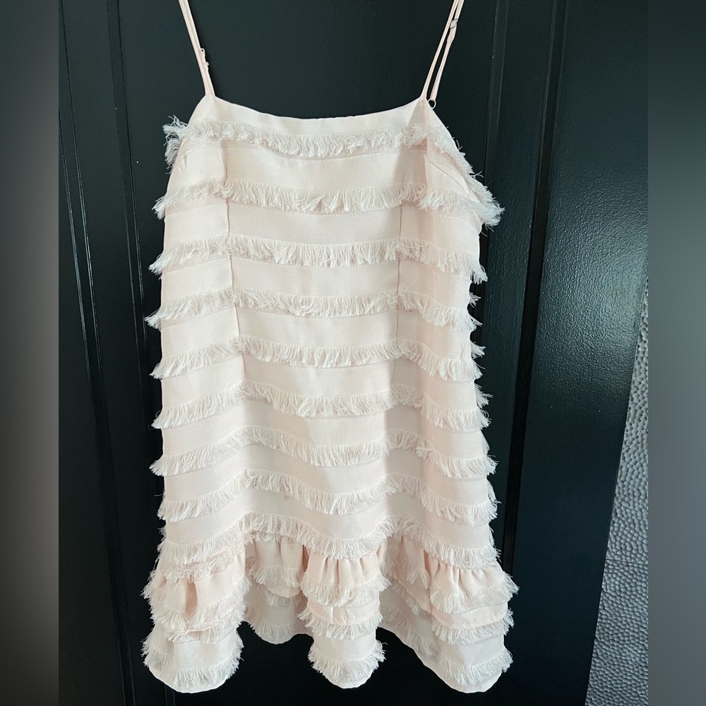 PRINCESS POLLY Mini Fringe Dress